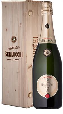 BERLUCCHI 61 BRUT 3lt cassetta di legno